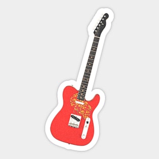 Electric Guitar #3 Sticker